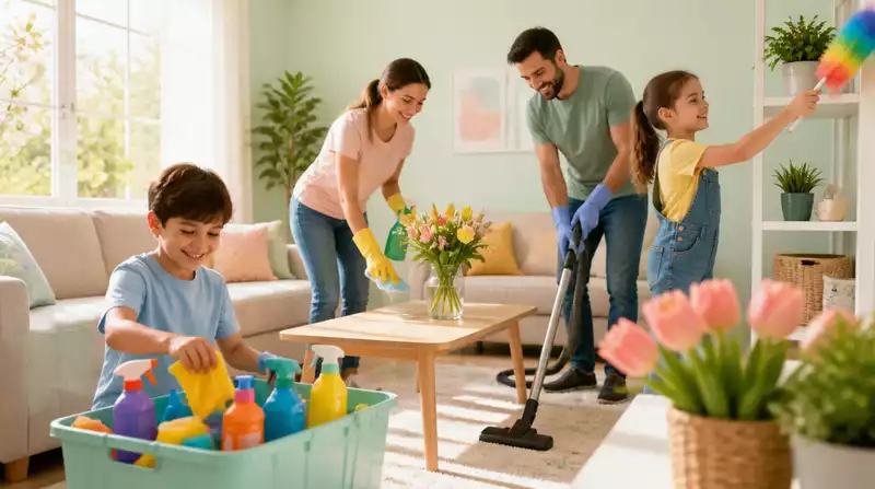 Spring Cleaning Made Fun Together