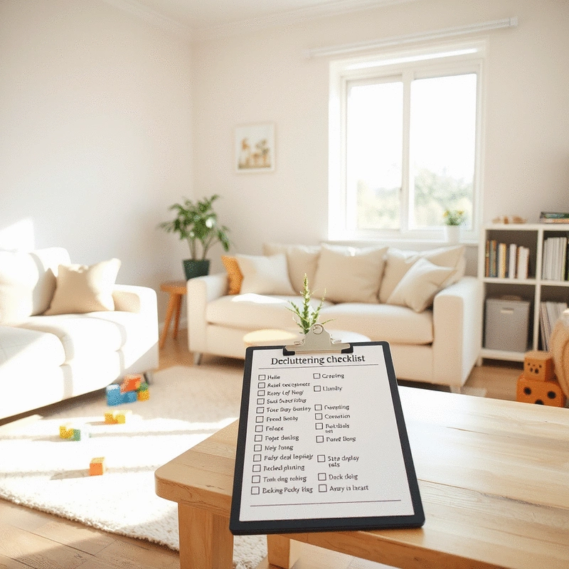 decluttering checklist for busy Australian families