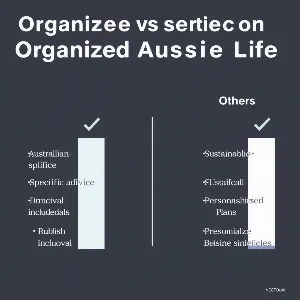 Organized Aussie Life Service Comparison